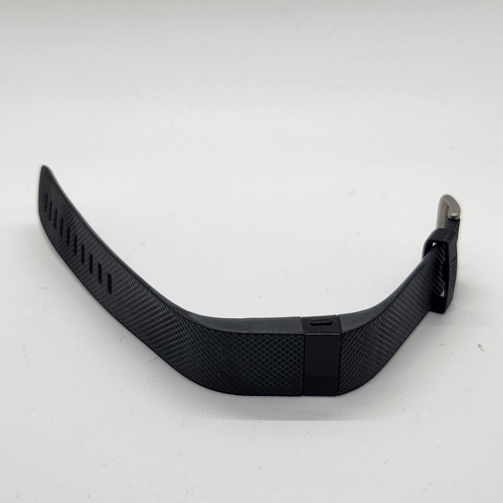 Fitbit Charge HR Wireless Tracker Activity Sleep‎ Black Small UNTESTED
